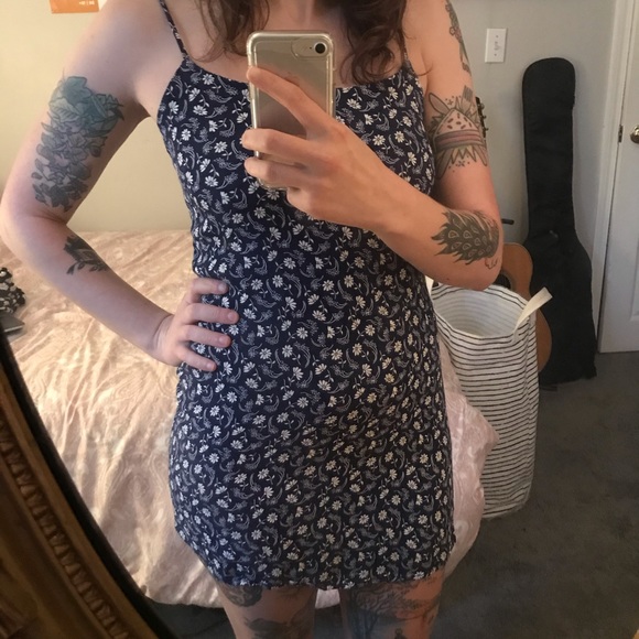 Reformation Lindsay dark blue minidress - Picture 5 of 5